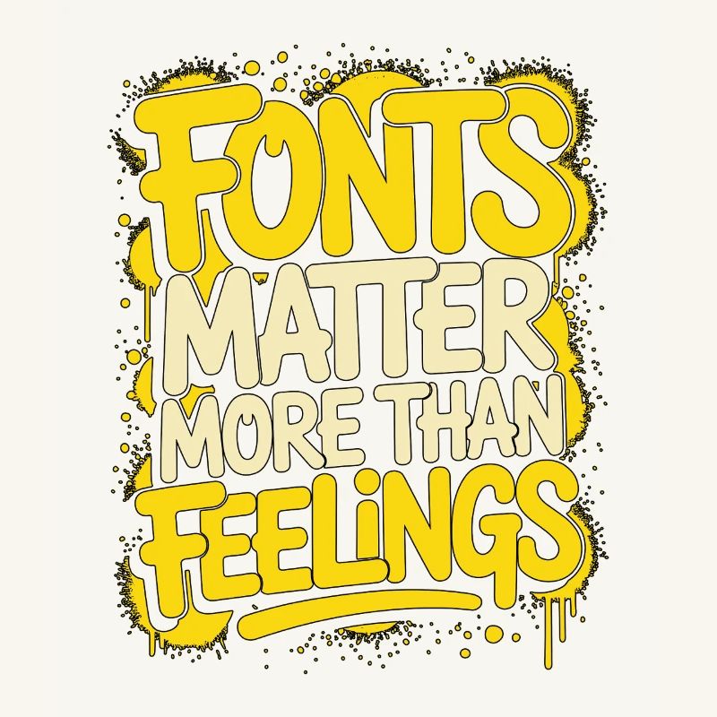 Les polices de designer d’impression comptent plus Graphiste