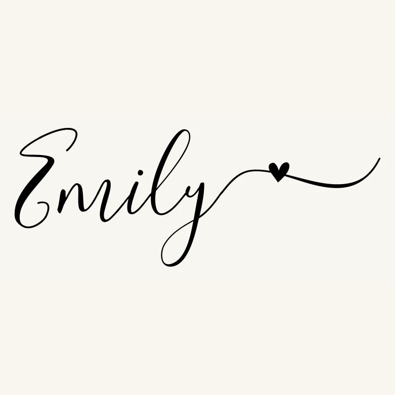 Emily Name First Name Decorative