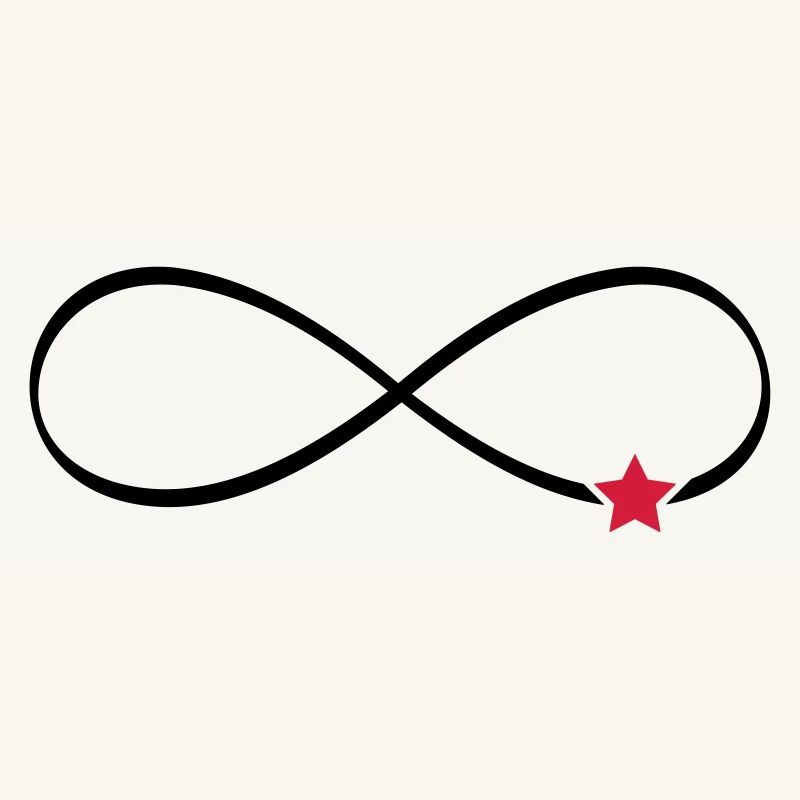 Stern Unendlichkeit Symbol Unendlichkeitszeichen