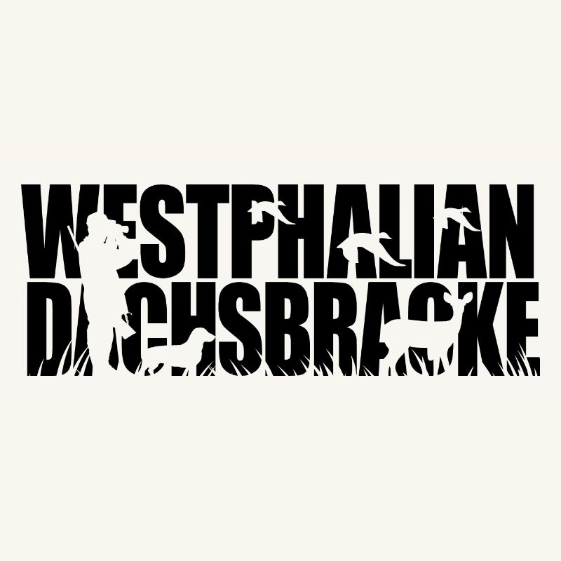 WESTPHALIAN DACHSBRACKE Hunting dog script Wilsigns