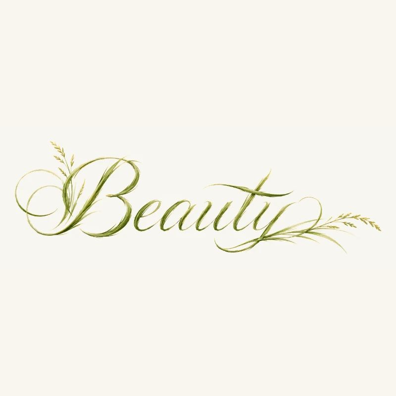 Beauté Lettres, Design de la nature