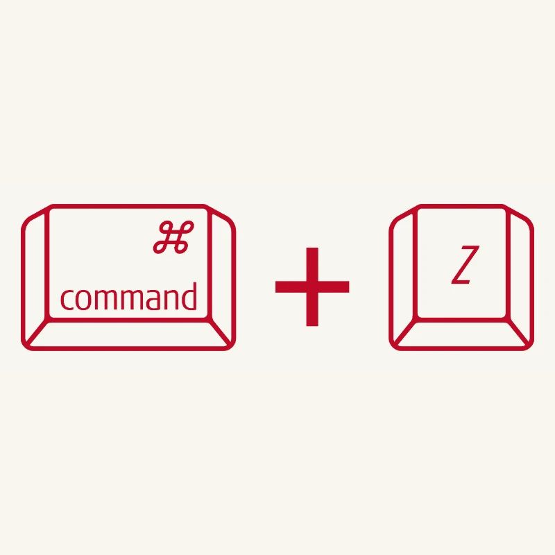 Commande + Z