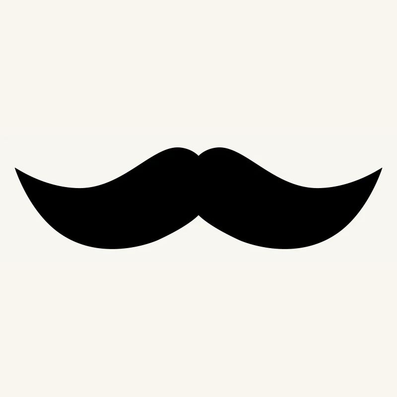 Moustache 1 dans la couleur de votre choix
