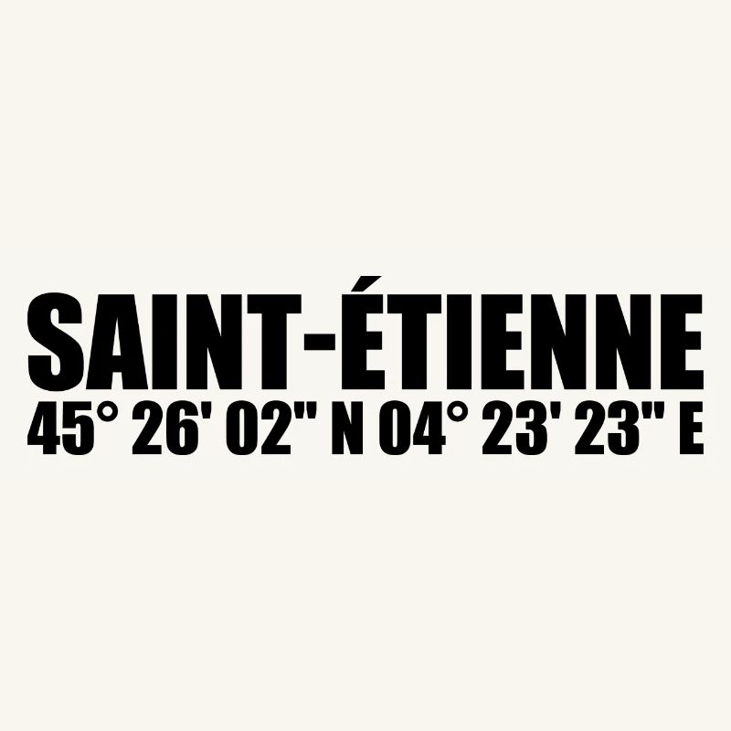 Saint-Étienne Coordinates
