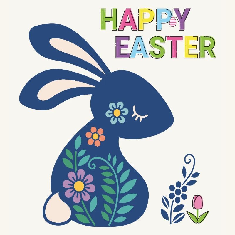 Osterhase Happy Easter