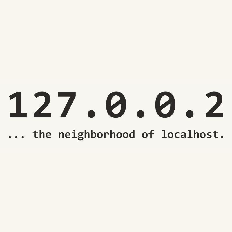 127.0.0.2 - le quartier de localhost