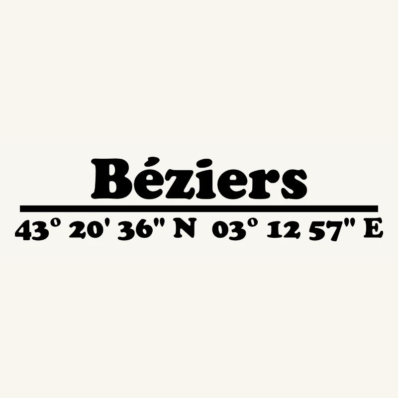 Coordonnées de Béziers