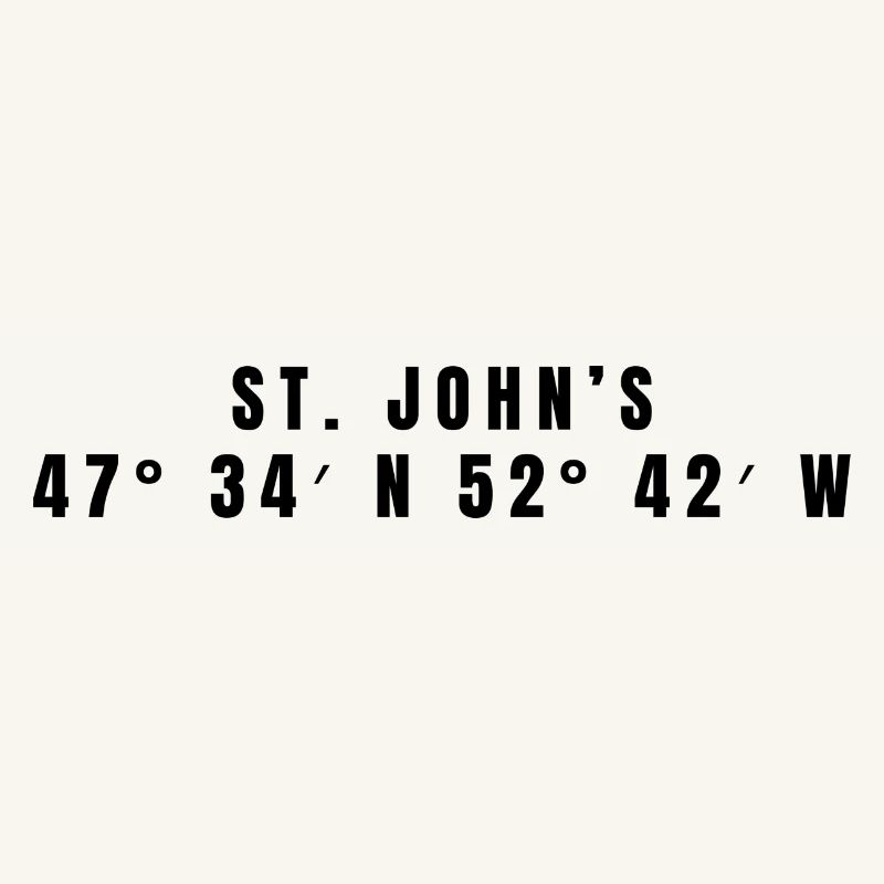 St. John's Canada Coordinates