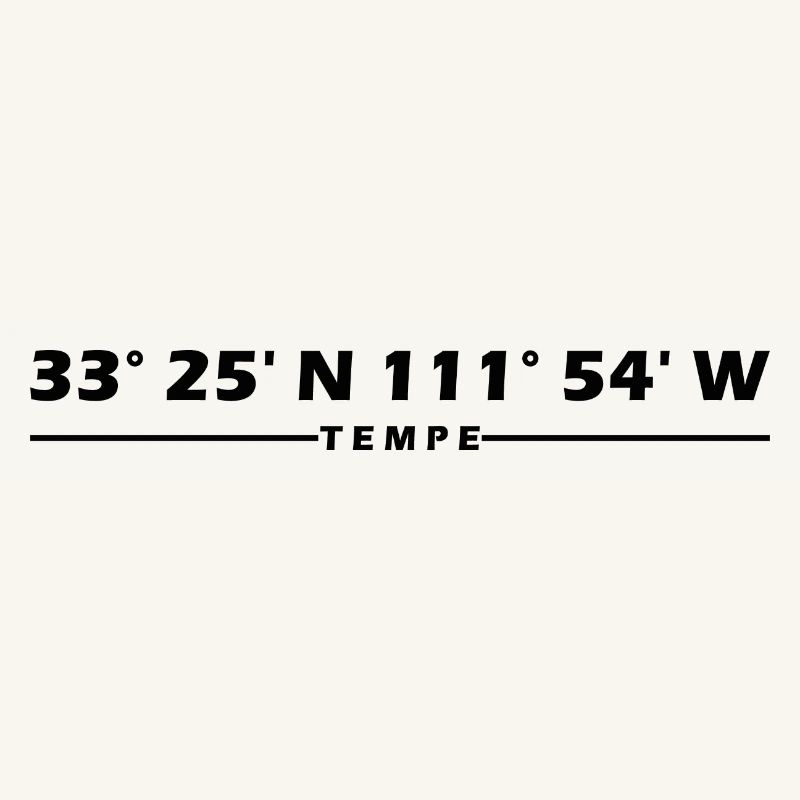 Tempe coordinates