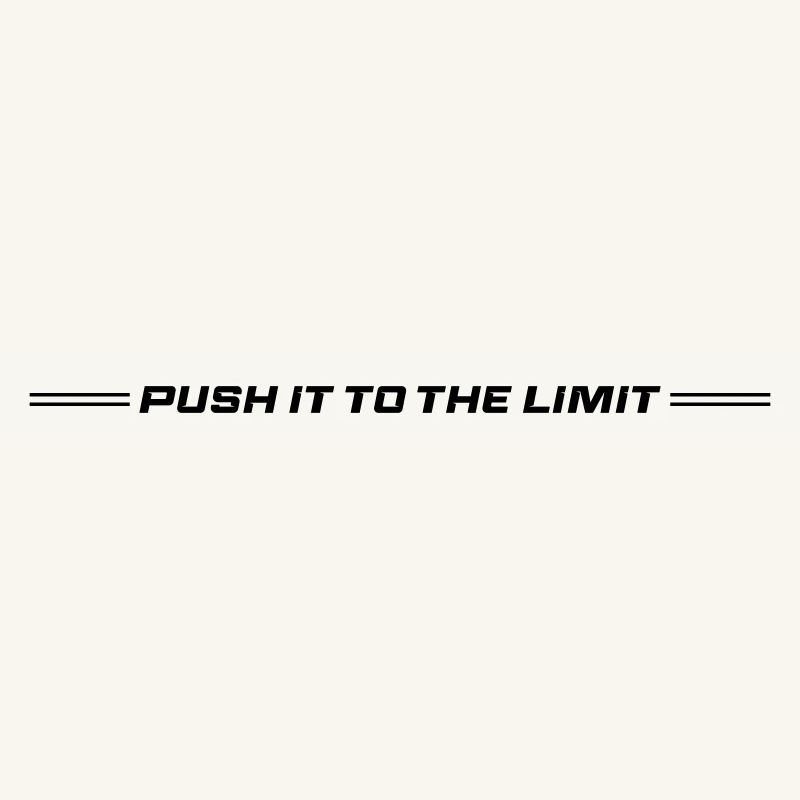 Push It To The Limit
