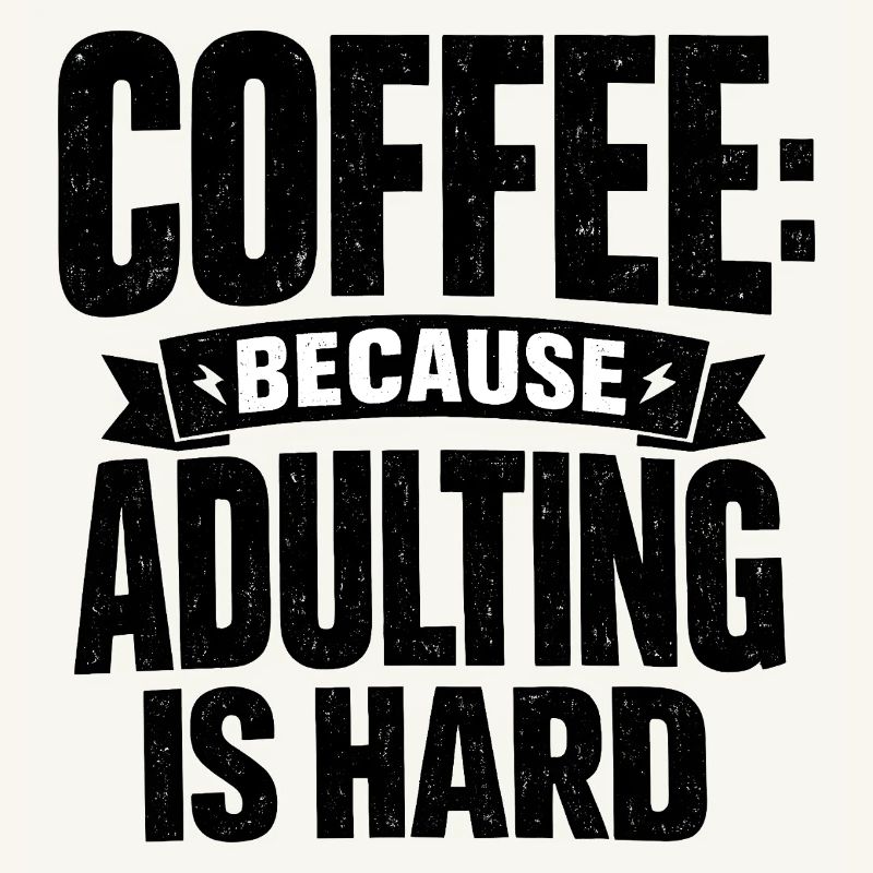 Coffee because Murder is wrong Kaffee retro