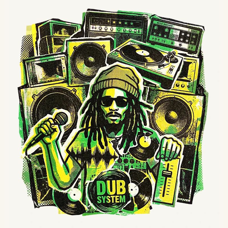 Système de son Dub Reggae
