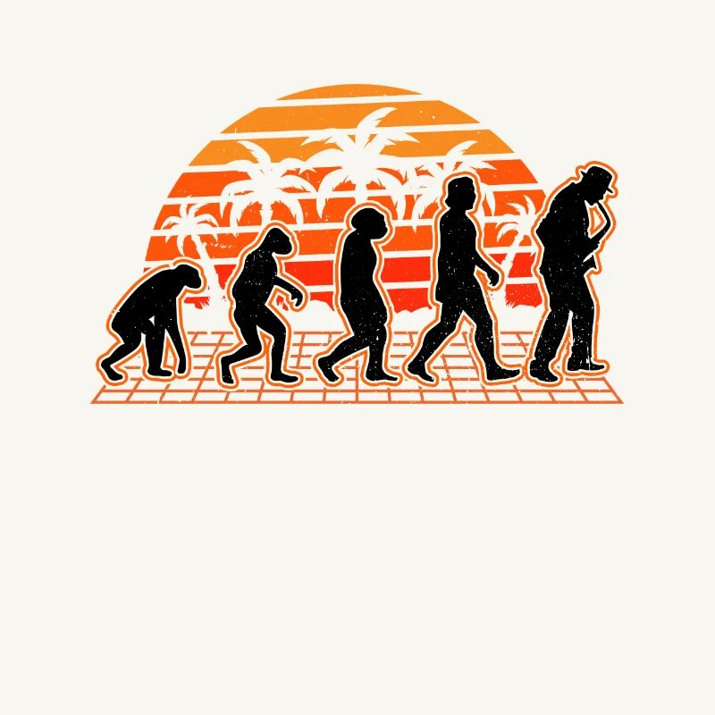 Saxophone Evolution Sunset Saxophonist