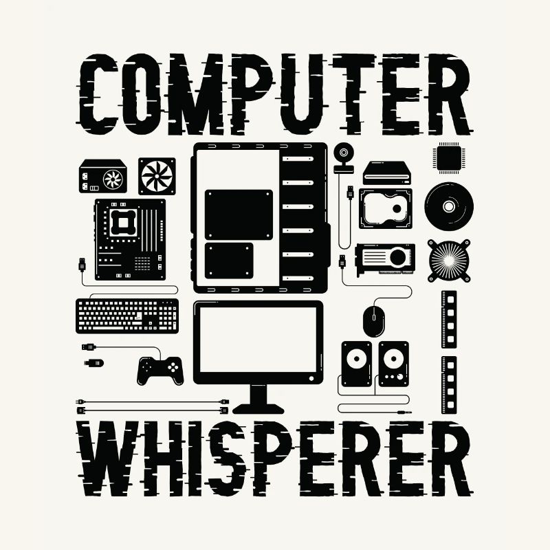 Programmeur de support informatique Computer Whisperer