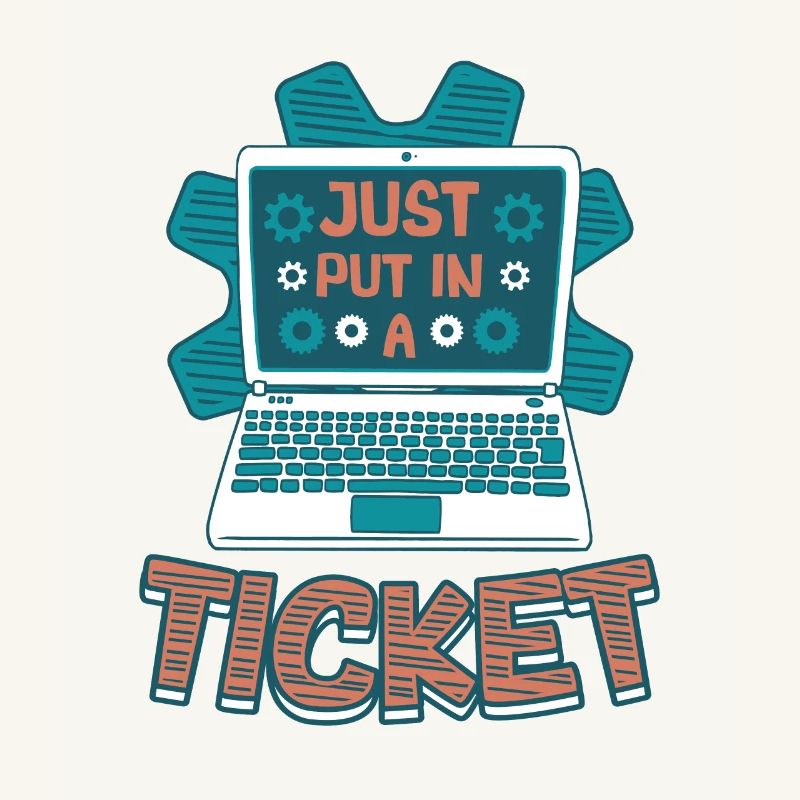 Ouvrez simplement un ticket Help Desk Tech Support