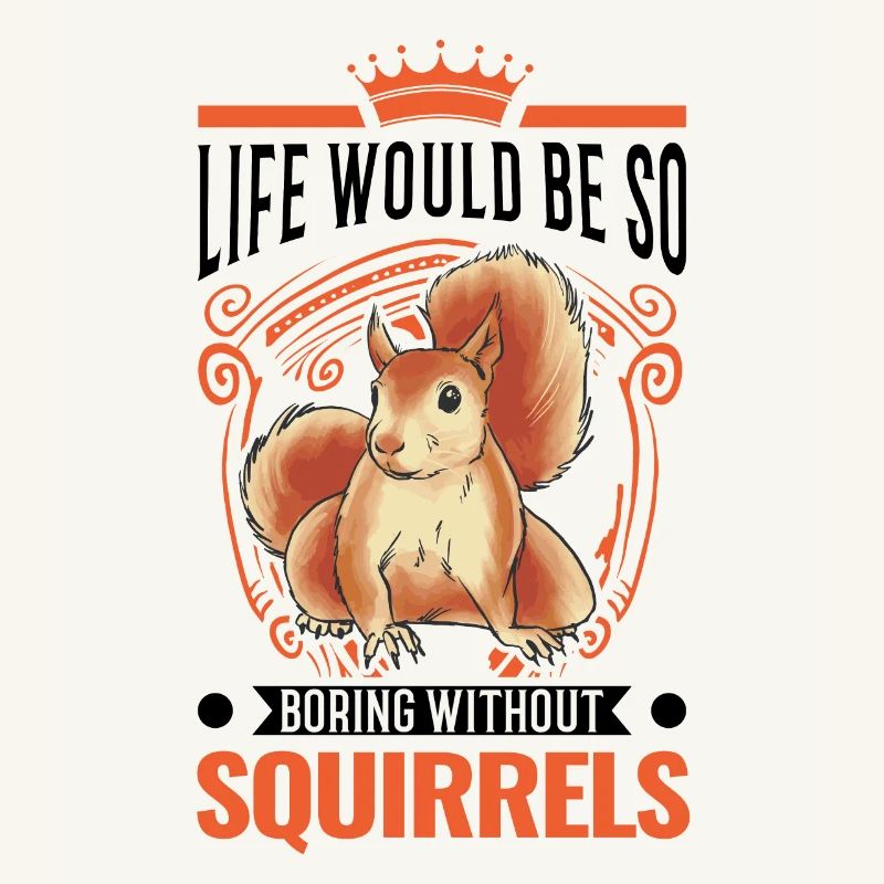 Squirrel Gift Squirrel Grey Squirrel