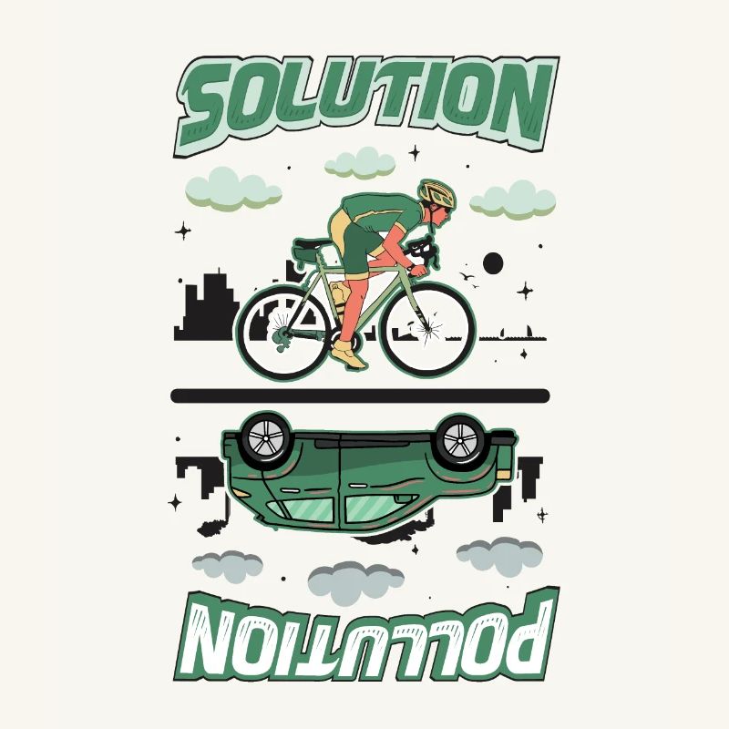 Polution Solution Environmental Protection Cycling