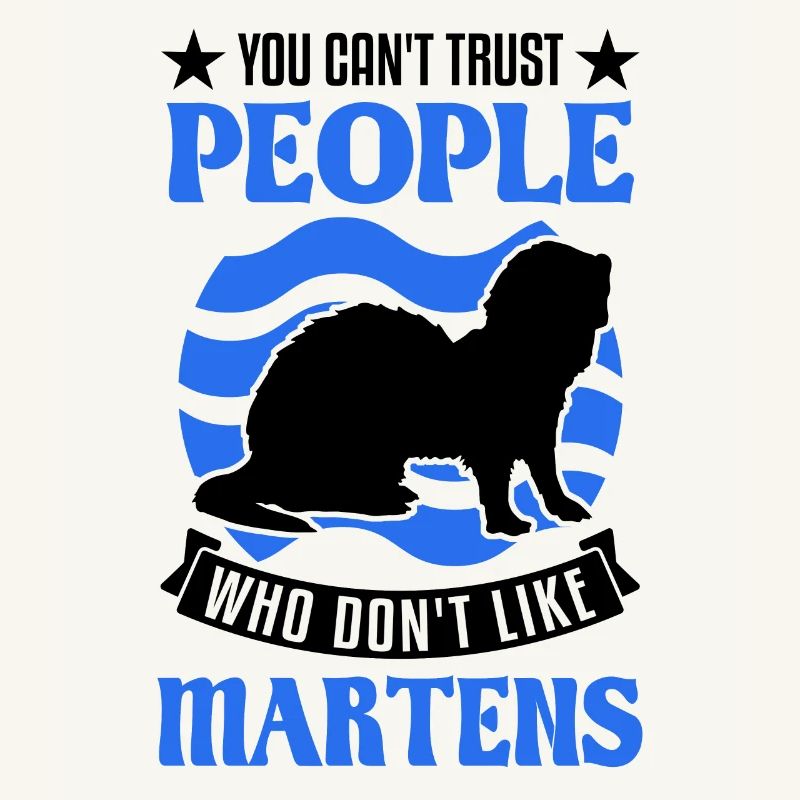 Marder Geschenk Nerz Dachs Baummarder