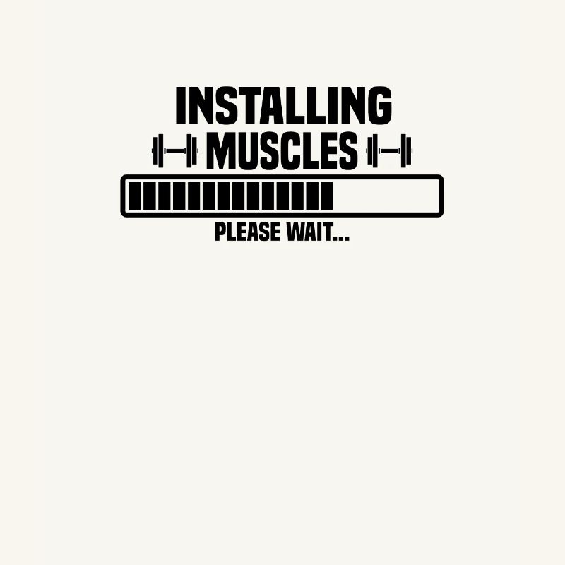 Installing muscles – please wait