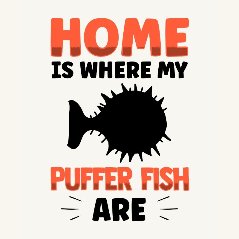 Le poisson-globe est ma maison Poisson-globe géant