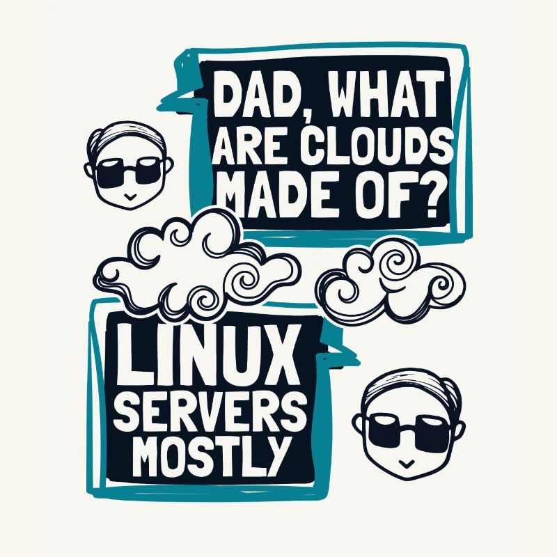 Dad What Are Clouds Made Of Developer Coder