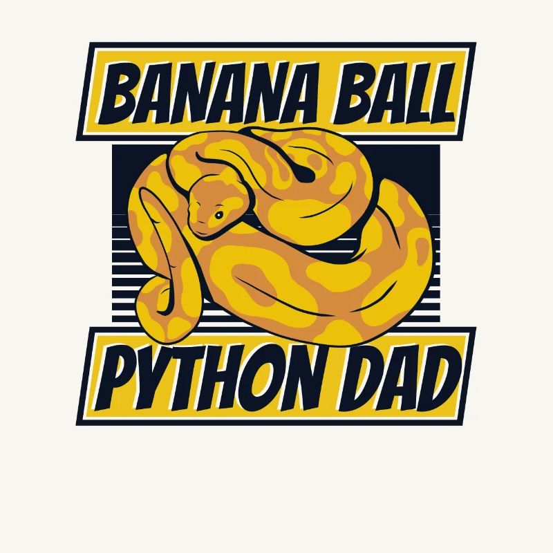 Boule de banane Python Papa Python Serpent Banane