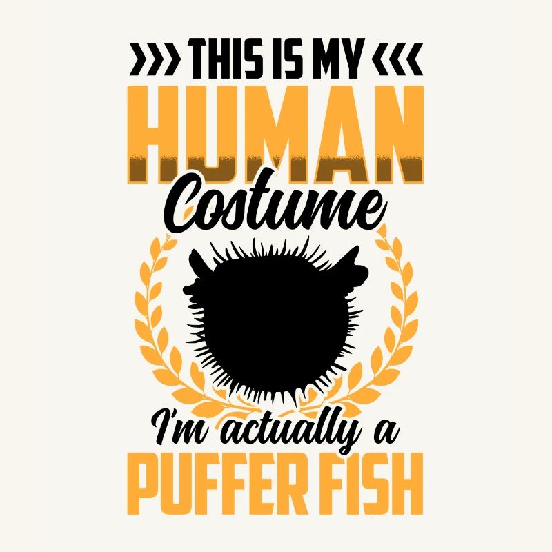 Juste un costume de poisson-globe poisson géant