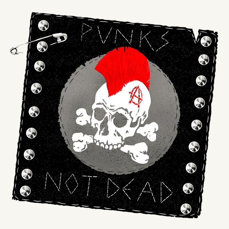 punks pas patch mort