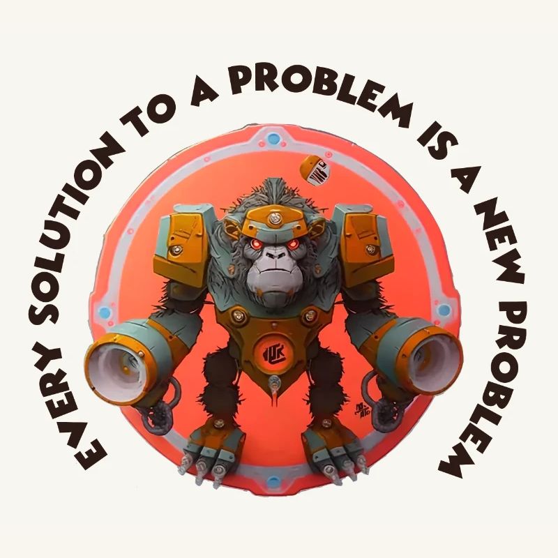 Affe mit Waffe - solution to a problem