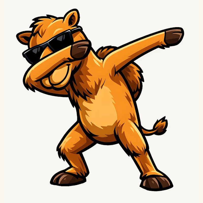 Dabbing Kamel