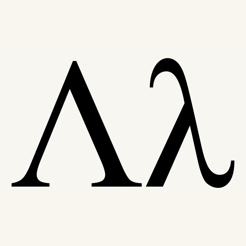 Lambda griechischen Buchstaben Bruderschaft von