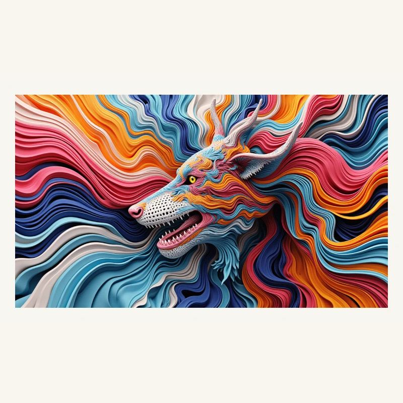 Create A Print In 3D Hyper Realistic