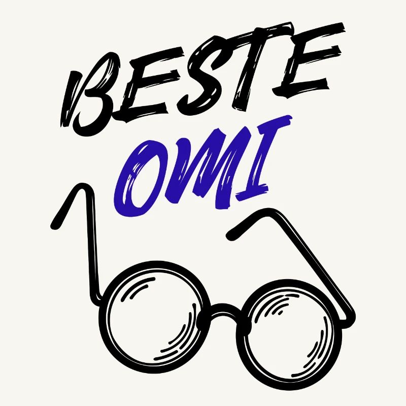 Oma Großmutter Beste Omi Brille Statement