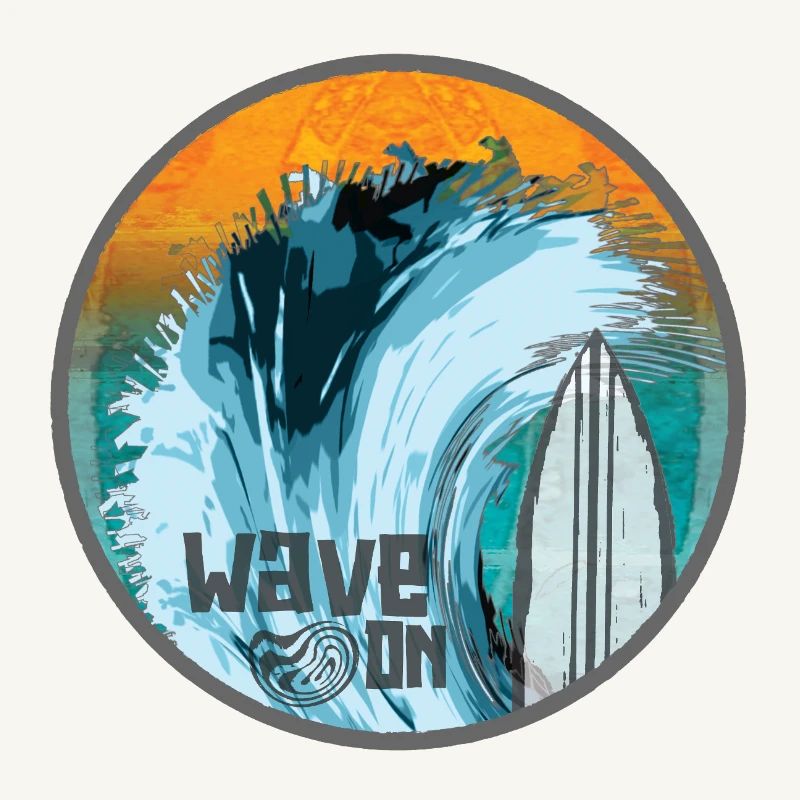 Wave in Surf Magic Patch