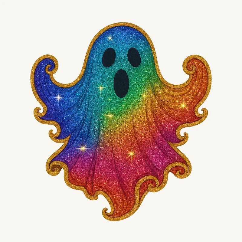 Regenbogen Geist Glitzer