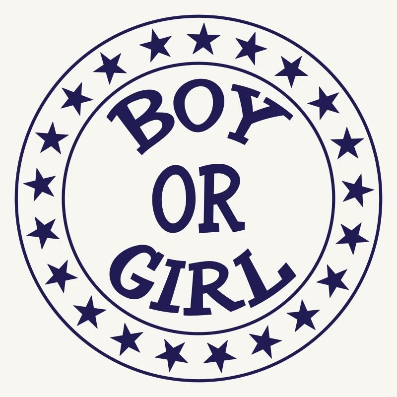 Junge oder Mädchen? Schwangerschaftsgeburt Schwanger