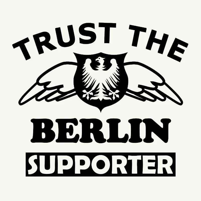 Berlin Text Design White