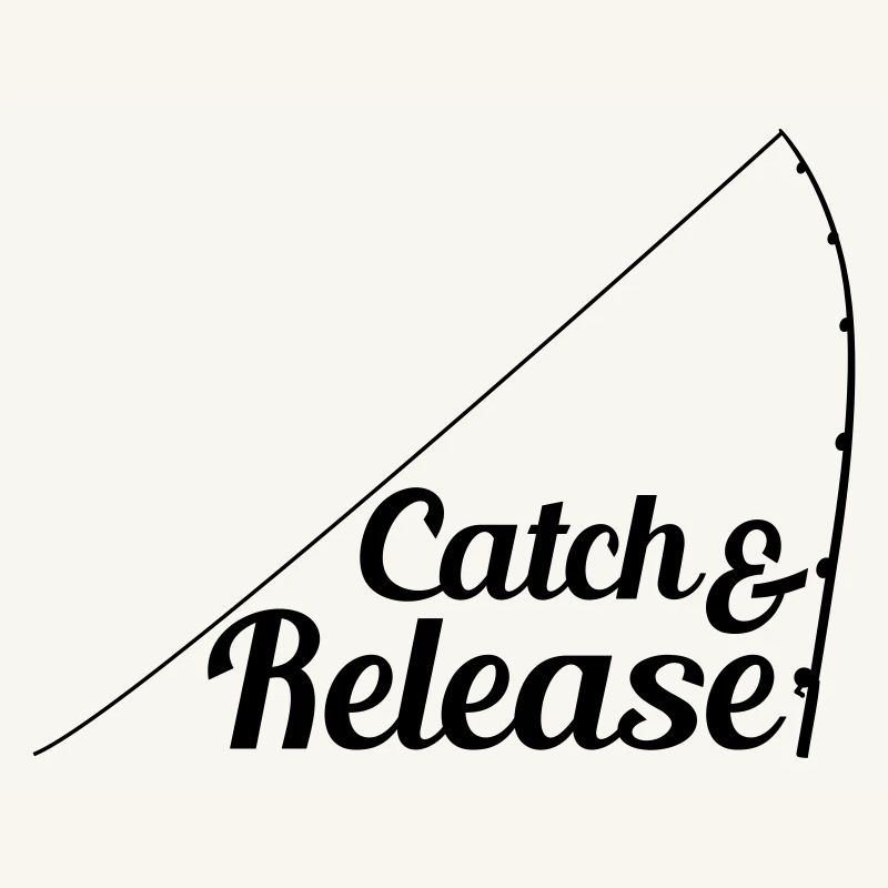 release throw back catch and release angler
