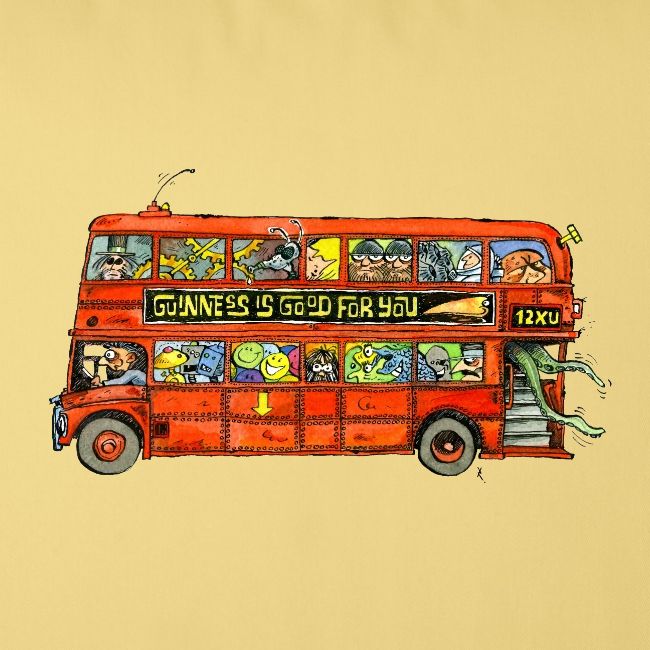 Ein Londoner Routemaster Bus
