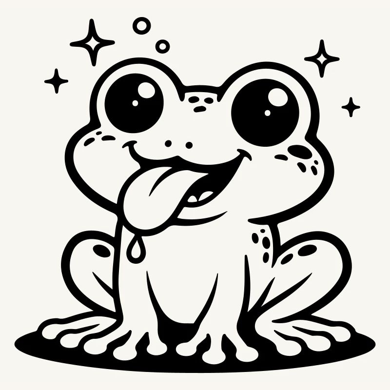 Toad Comic Frog