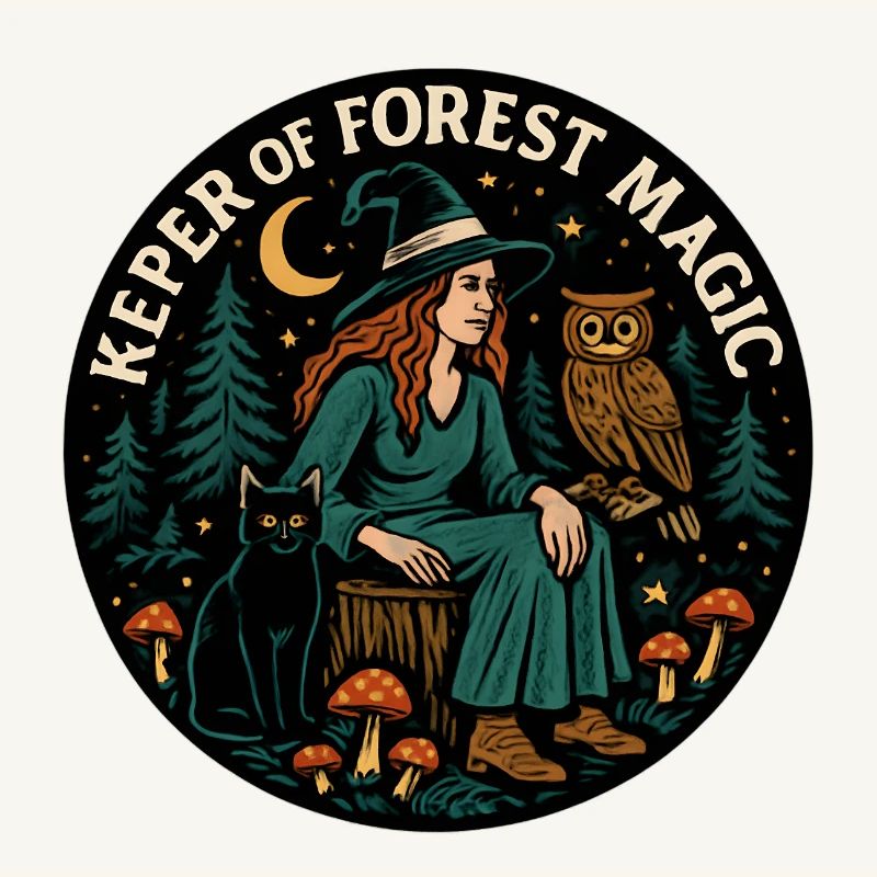 Sort de la Forêt Patch de la Sorcière de la Forêt