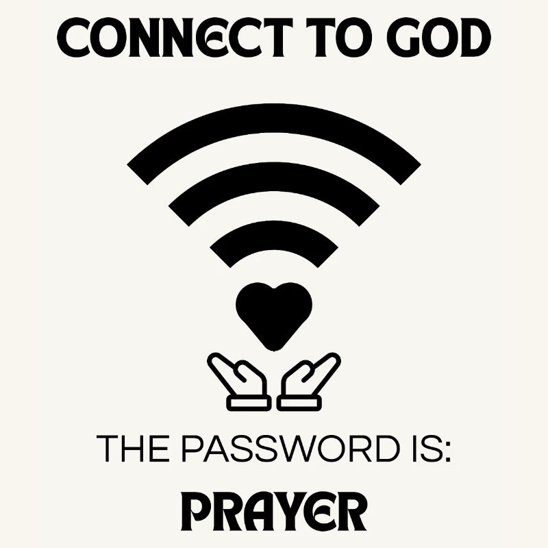Connectez-vous à Dieu - Prière moderne et conception de la foi