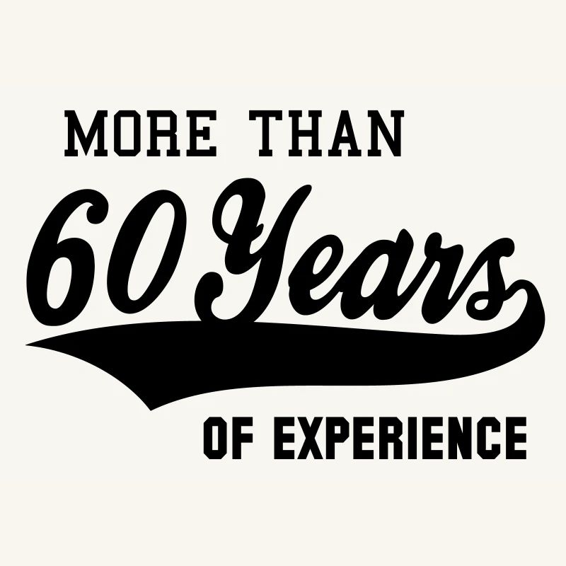 PLUS DE 60 ANS D'EXPERIENCE
