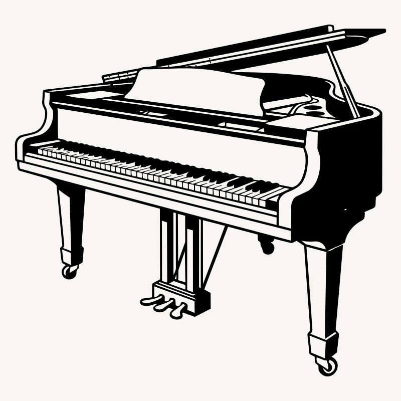 piano à queue piano