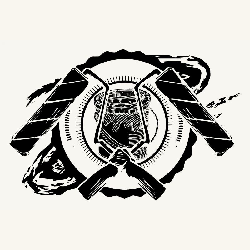 PAINTER CRAFTS WORK WORKS CONSTRUCTION PAINTER