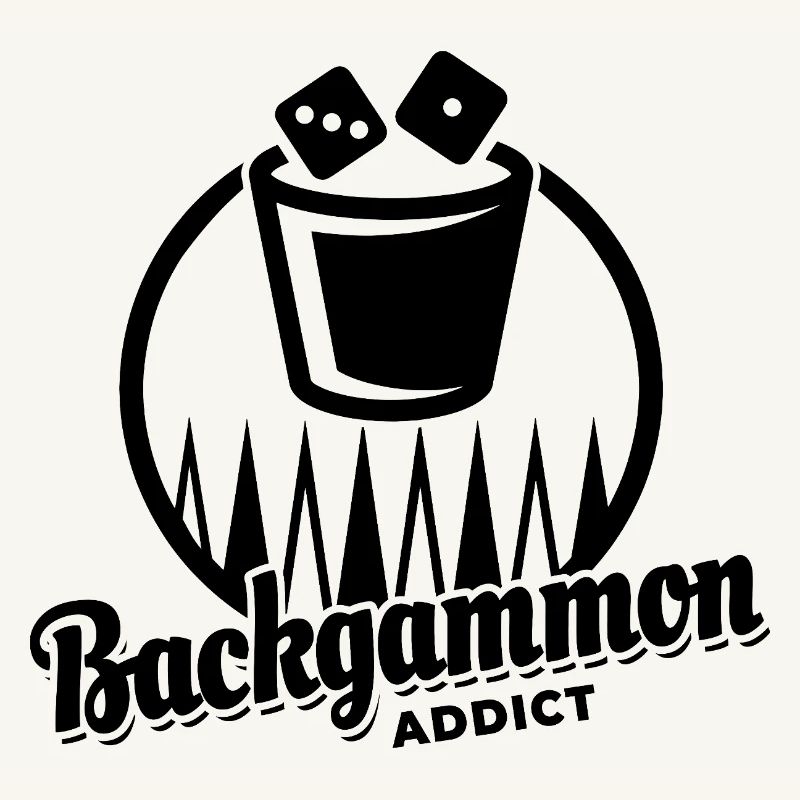 Backgammon Addict | Board Game | Gift