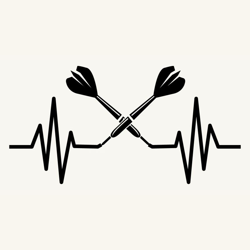 Logo de fléchettes