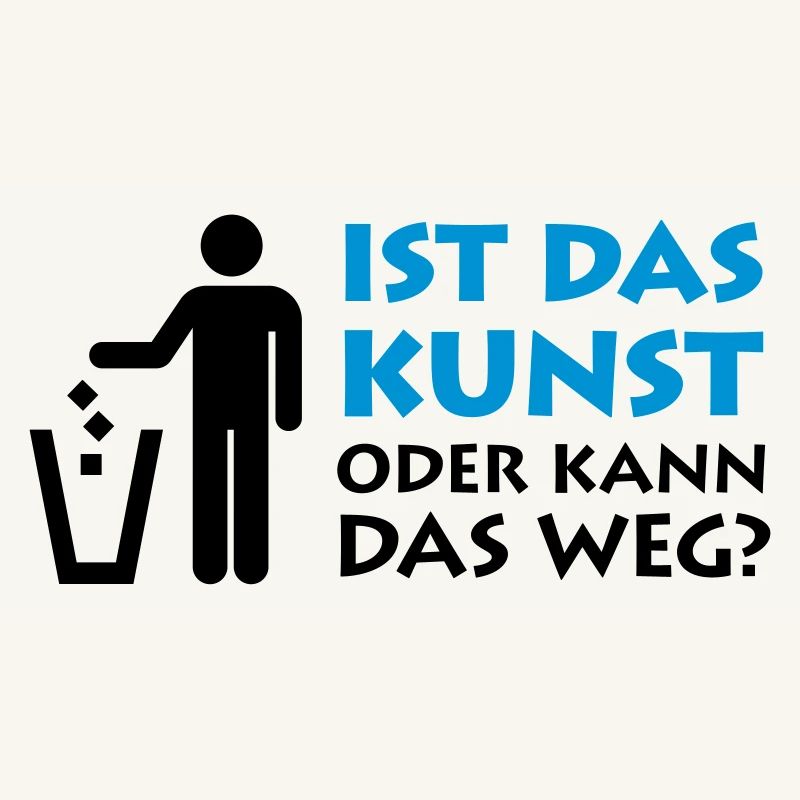 Ist das Kunst oder kann das weg? Museum Maler Müll