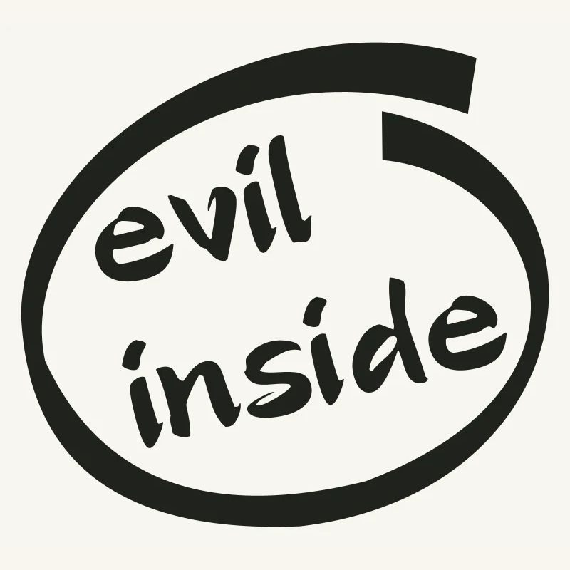 Evil Inside Ring Graphic