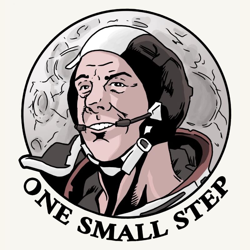 One Small Step - A Small Step - Moon Landing